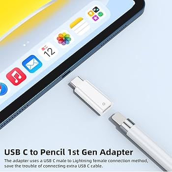 Amazon.com: AreMe USB C to Pencil Adapter Designed for Apple