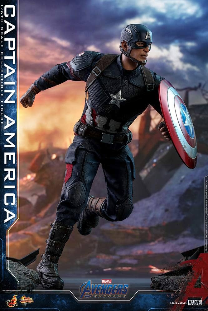 Hot Toys 1:6 Captain America - Avengers: Endgame, Multicoloured