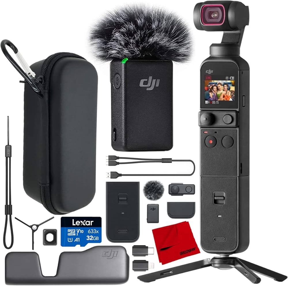 Amazon.co.jp: DJI Pocket 2 Creator Combo、3軸ジンバル