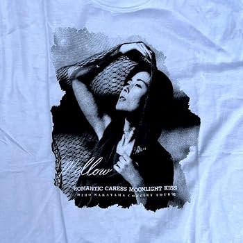 Amazon.co.jp: MT中山美穂 ツアーTシャツ 90s デッドストック FREE