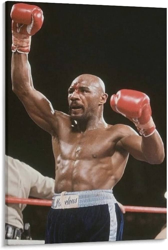 Amazon.co.jp: マービン・ハグラー Marvin Hagler ボクサー Cheering