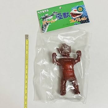 Amazon.co.jp: ベアモデル オール怪獣コレクション フック星人 ソフビ