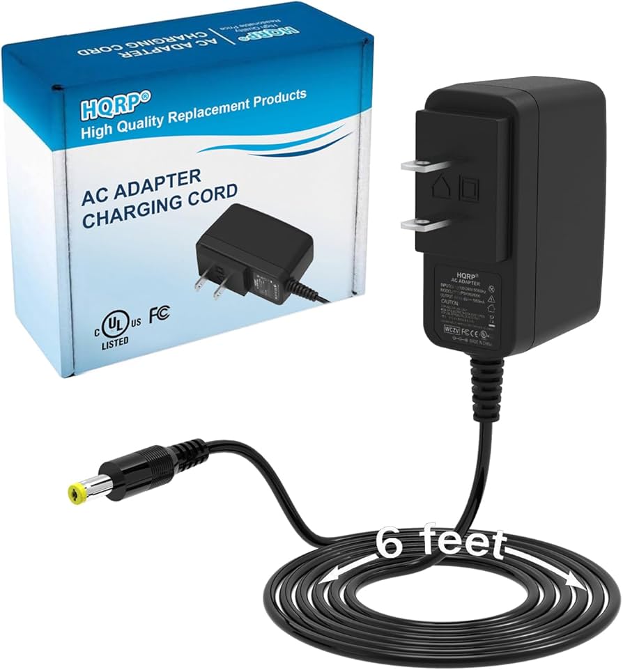 Amazon.com : HQRP 6V AC Adapter Compatible with Sony AC-E60 AC