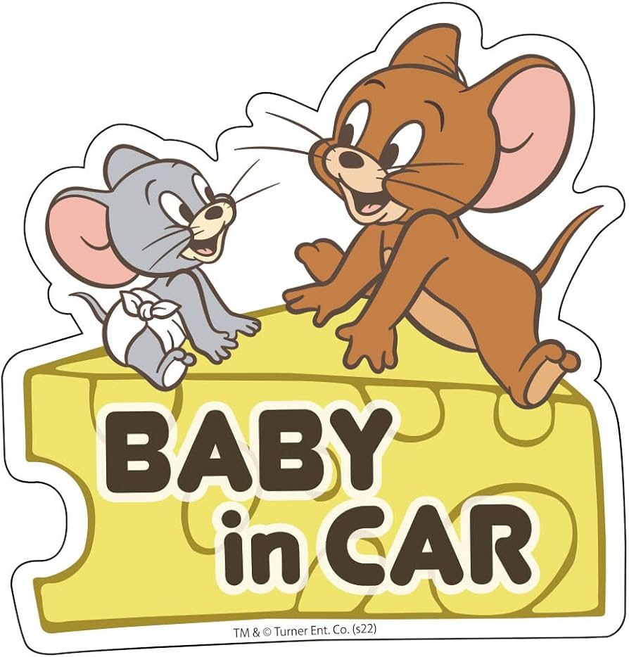 Amazon.co.jp: ティーズファクトリー トムとジェリー カーサイン