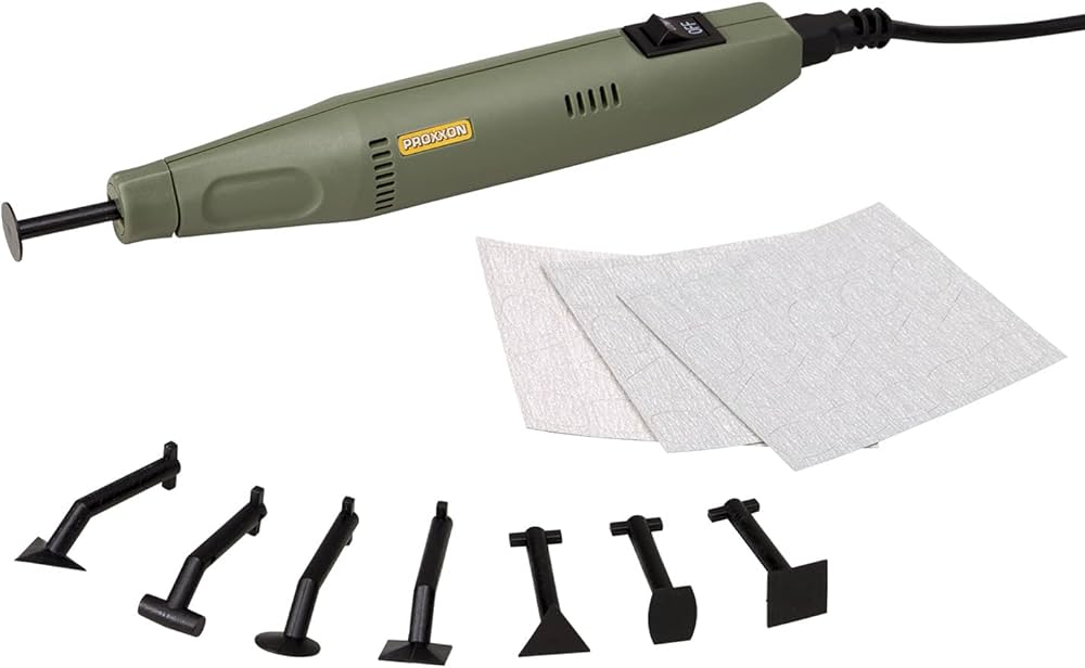 Amazon.co.jp: プロクソン(PROXXON) ペンサンダー 【先端形状8種