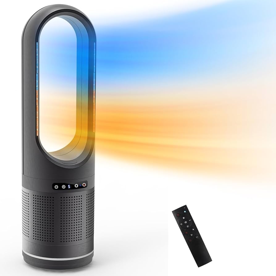 Amazon.co.jp: セラミックヒーター 【 冷暖両用・空気浄化 】タワー