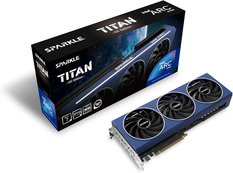 Sparkle Intel Arc A750 Titan OC Edition, 8GB GDDR6, ThermalSync