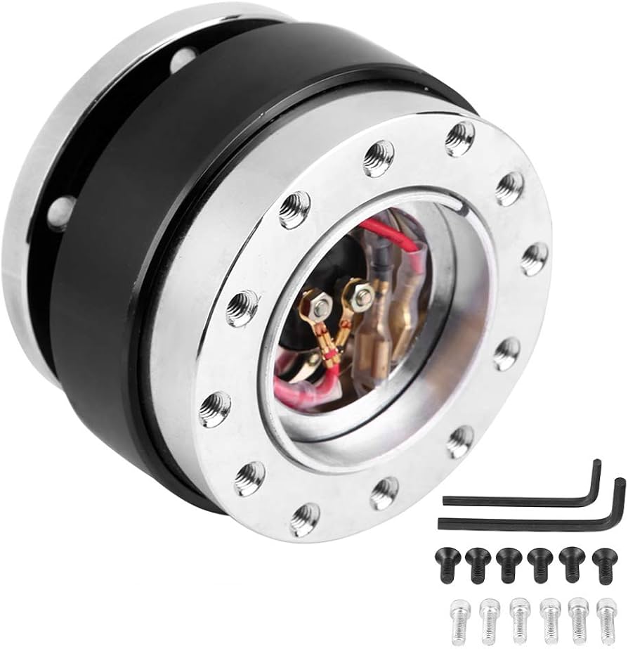 Amazon.co.jp: Qiilu ステアリング ボス クイック リリース