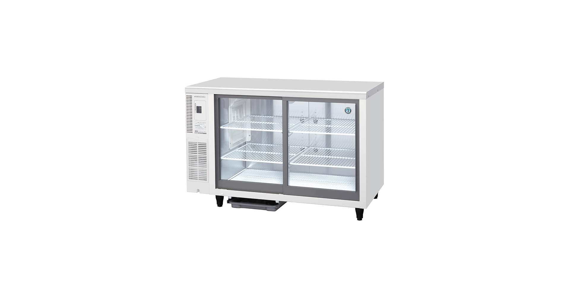 Amazon | テーブル型小形冷蔵ショーケース ホシザキ RTS-120STD 内装