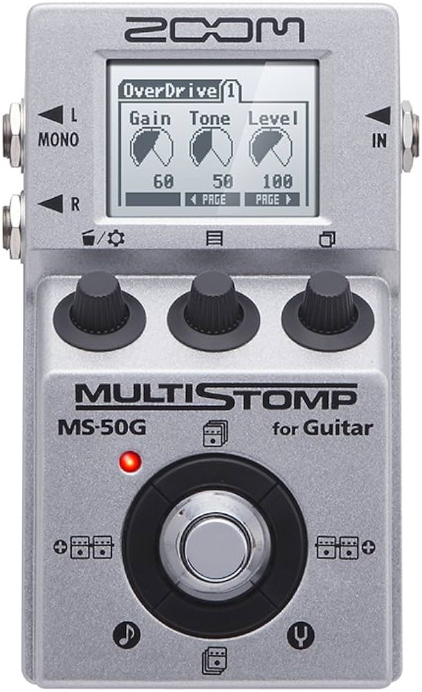 ZOOM MULTI STOMP MS-50G : Amazon.ca: Musical Instruments, Stage
