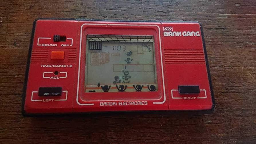 Amazon | 超レア 当時物 LCDゲーム ゲームウォッチ バンクギャング