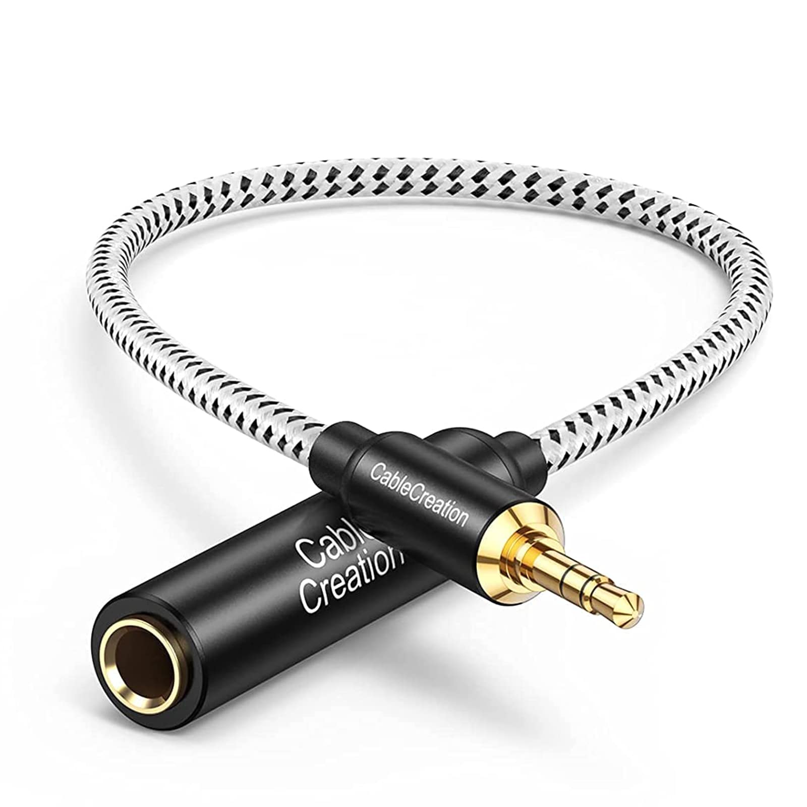 Amazon | 3.5mm to 6.35mm変換ケーブル，CableCreation 3.5 to 6.35