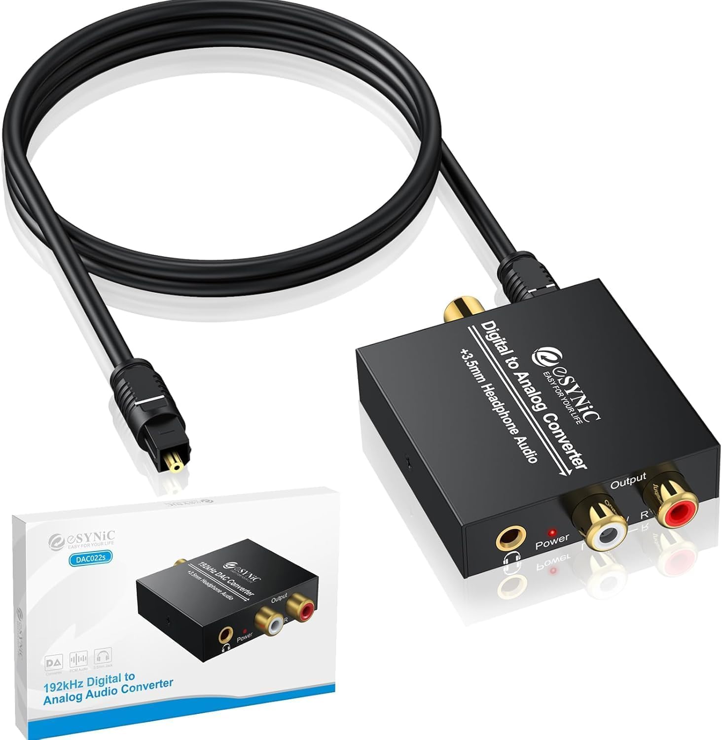 Amazon.co.jp: eSynic 192KHzデジタル アナログ変換器 DAC オーディオ