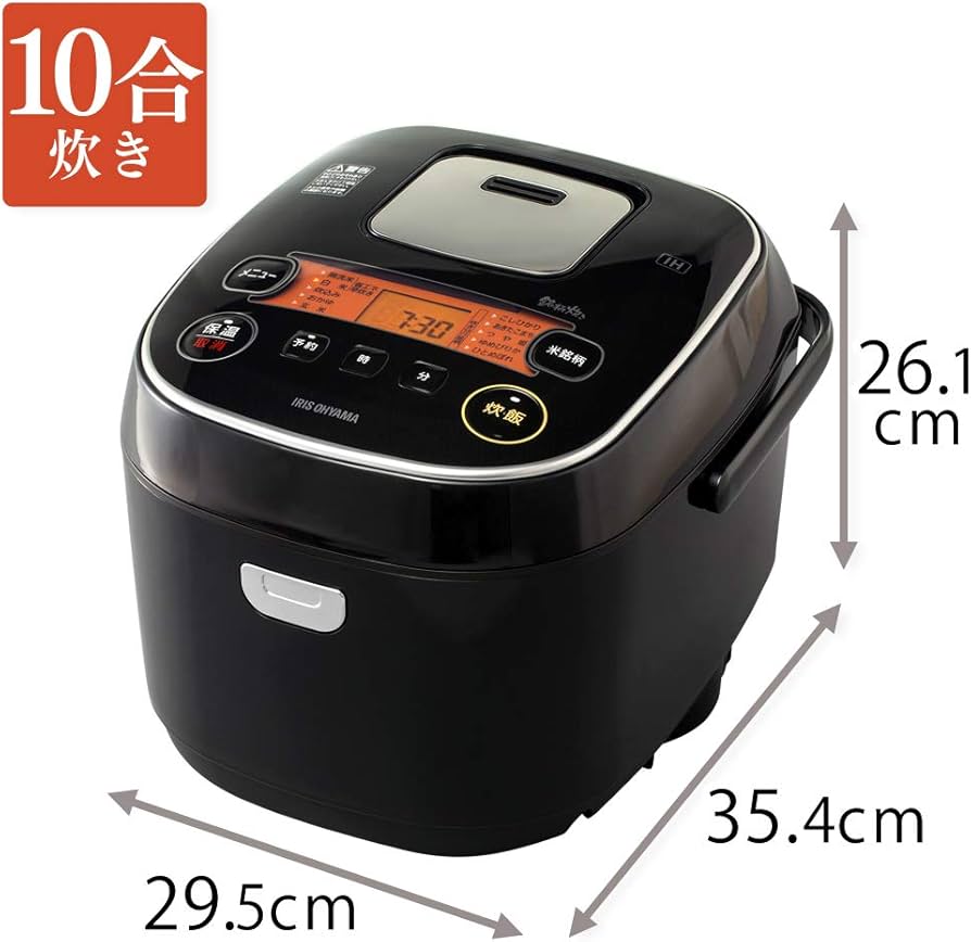 Amazon | アイリスオーヤマ IH炊飯器 一升 10合 IH式 31銘柄炊き分け