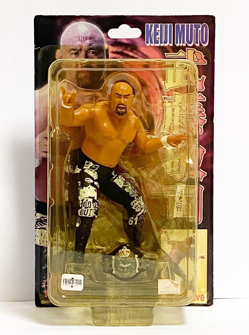 Amazon.co.jp: 武藤敬司 フィギュア キャラプロ 全日本プロレス : おもちゃ