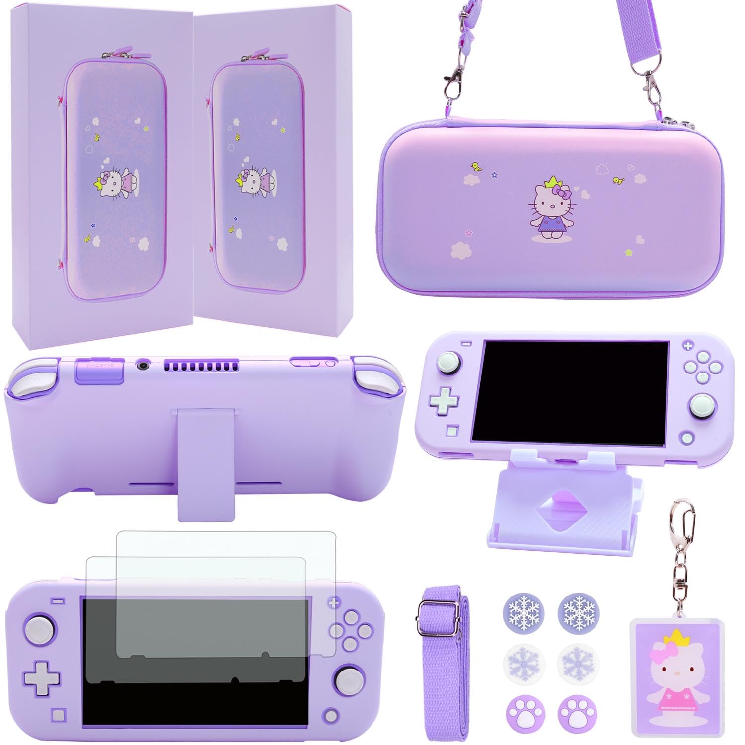 Amazon.com: GUTIAL Accessories Bundle for Nintendo Switch Lite