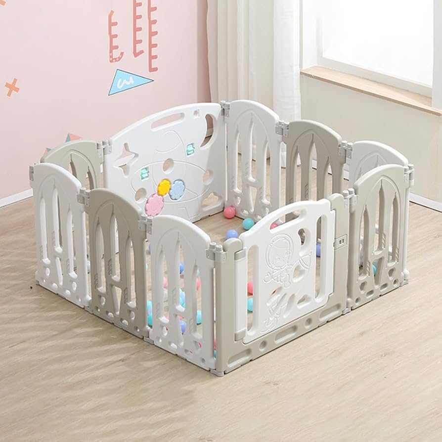 Amazon.co.jp: enne. ベビーサークル 折りたたみ 小さめ ベビー