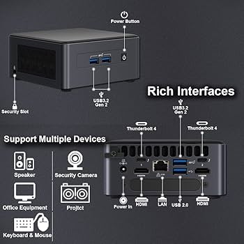Amazon.com: Intel NUC 11 Pro NUC11TNHi7 Tiger Canyon Home