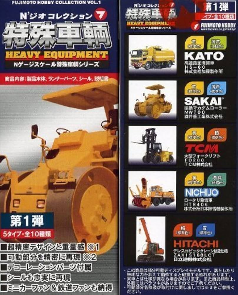 Amazon | N ジオ コレクション 特殊車両 Nゲージスケール特殊車両