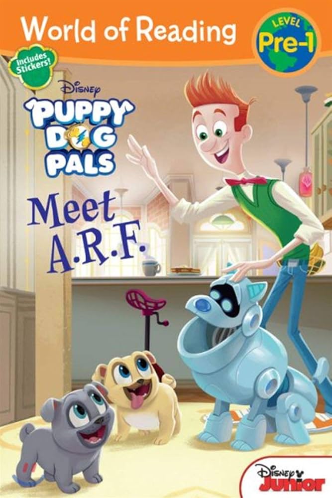 World of Reading: Puppy Dog Pals Meet A.R.F.: Olson, Michael