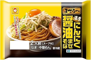 Amazon.co.jp: マルちゃん [冷蔵] まぜら~ 濃厚にんにく醤油まぜそば 2