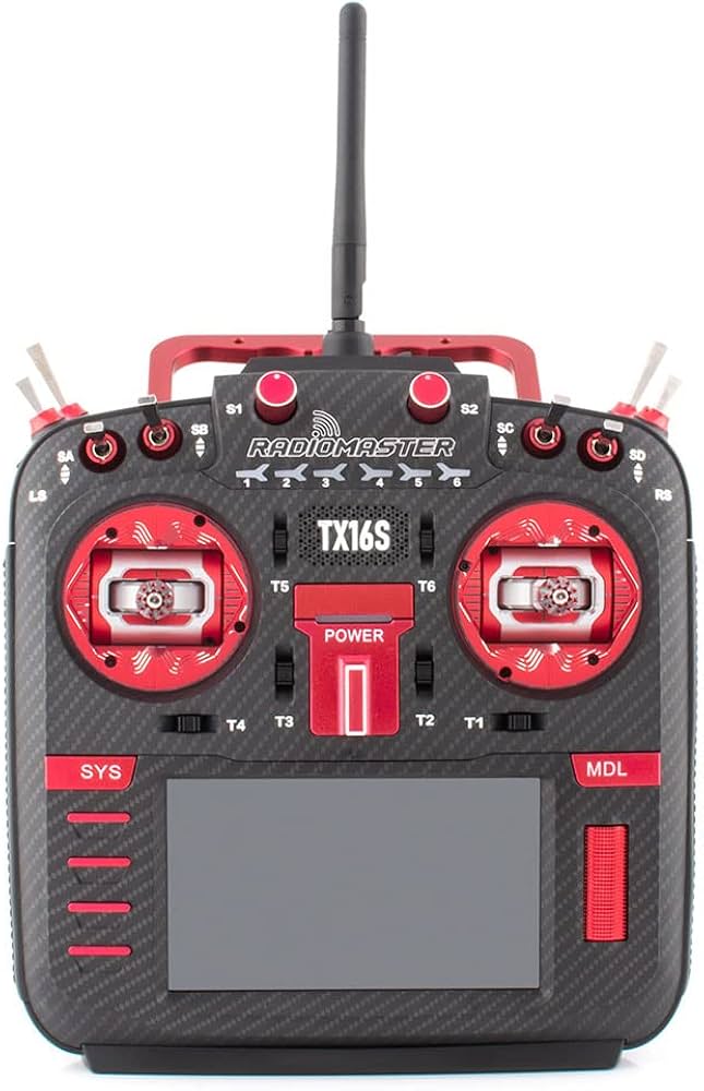 Amazon.com: Radiomaster TX16S MKII MAX with AG01 Hall Gimbals