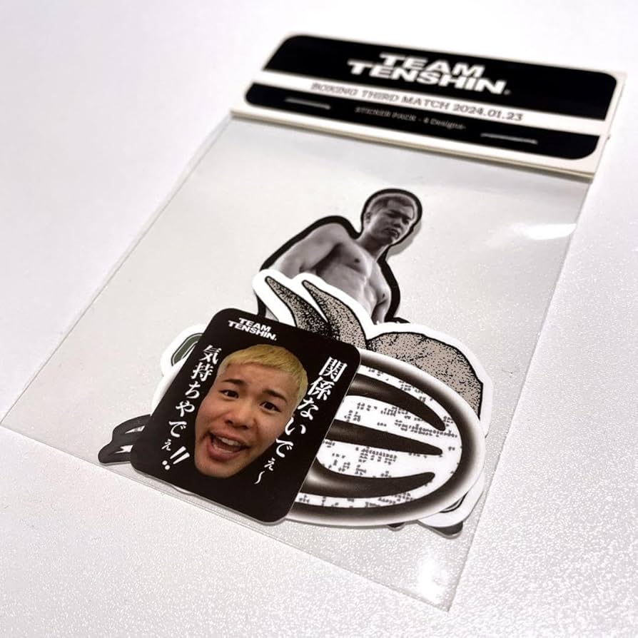 Amazon.co.jp: 那須川天心ステッカー4枚セット : 文房具・オフィス用品