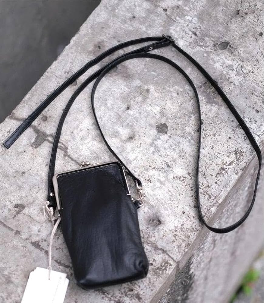 Amazon.co.jp: ヨウジヤマモト/Ground Y がま口ショルダー : ファッション