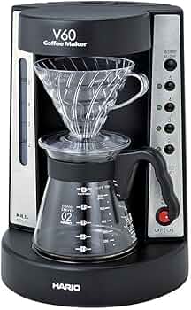 Amazon | HARIO V60 珈琲王コーヒーメーカー 2~5杯用 ブラック EVCM-5B