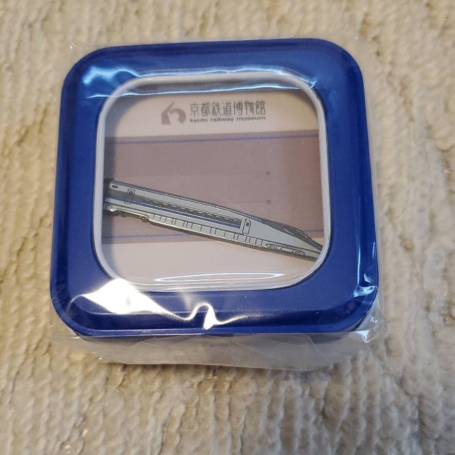 Amazon.co.jp: 500系新幹線 ネクタイピン 京都鉄道博物館 : ファッション