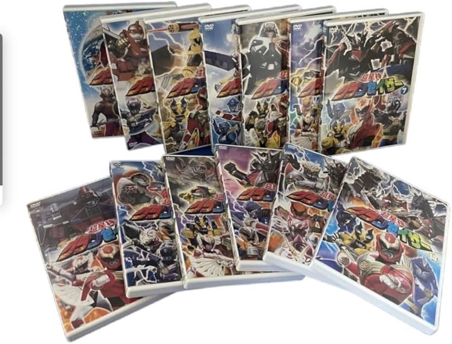 Amazon.co.jp: 超星神グランセイザー DVD Vol.1?Vol.13 全巻セット