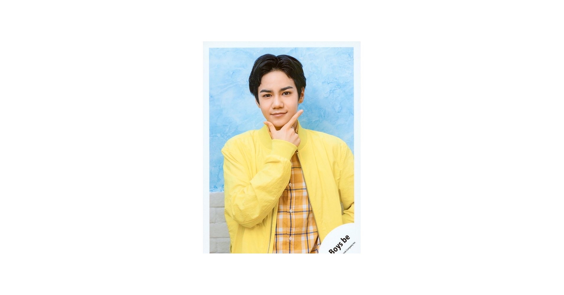 Amazon.co.jp: Boys be 公式 生 写真（角紳太郎）BB00028 : ホーム