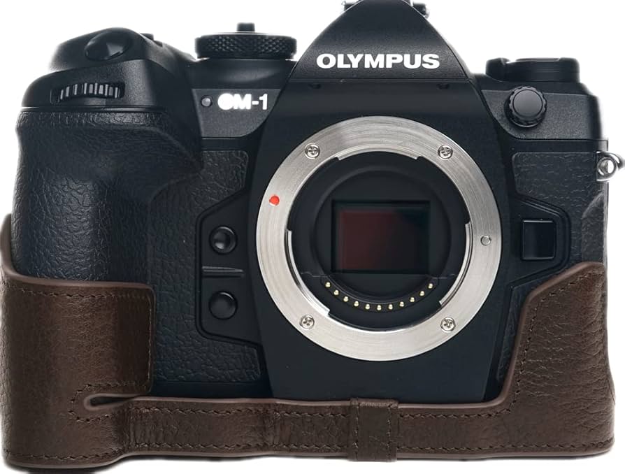 Amazon.com : OM-1 Camera Case, BolinUS Handmade Genuine Real