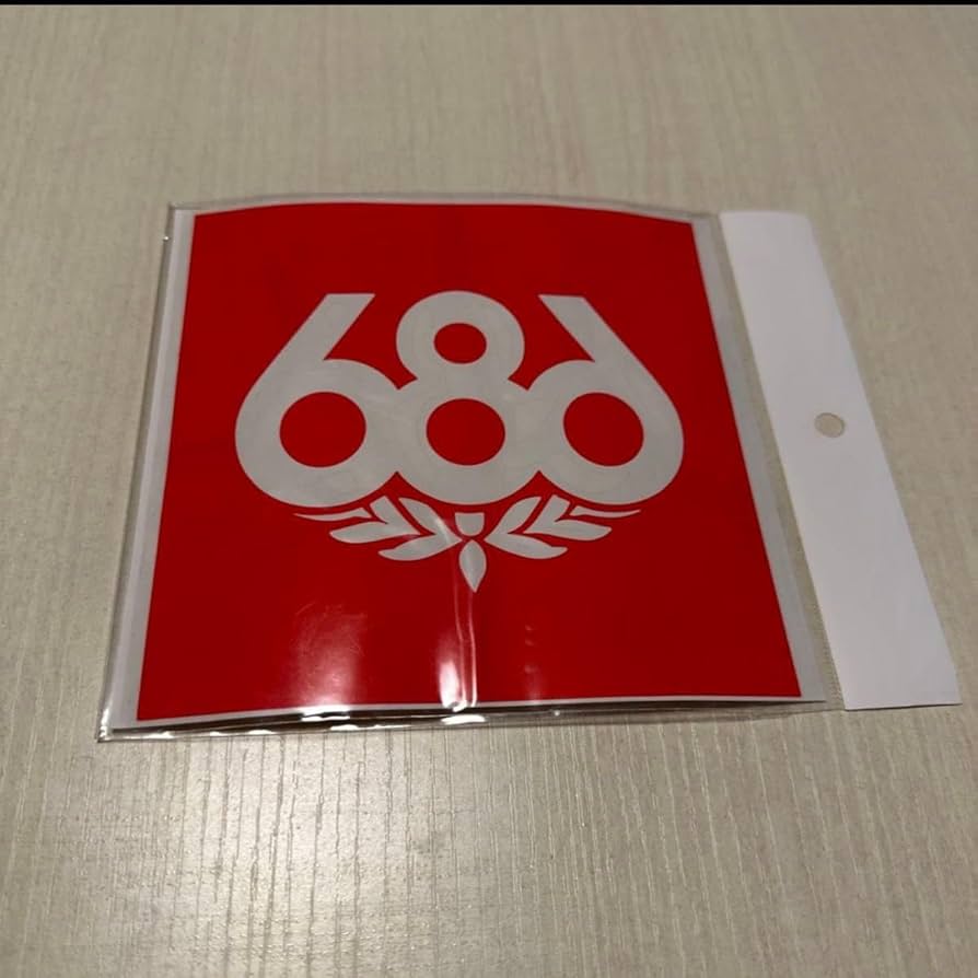 Amazon.co.jp: 686 シックスエイトシックス ステッカー シール