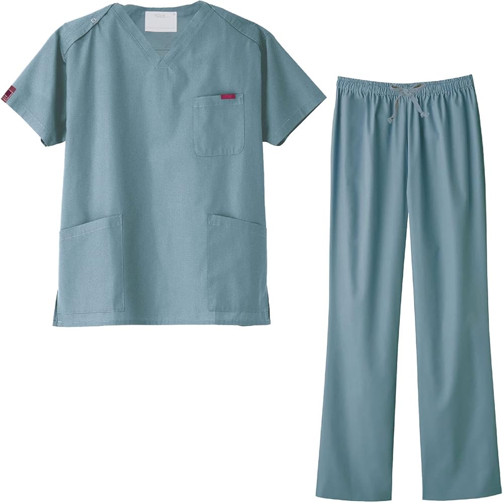 Amazon.co.jp: フォーク パントン FOLK PANTONE スクラブ上下セット