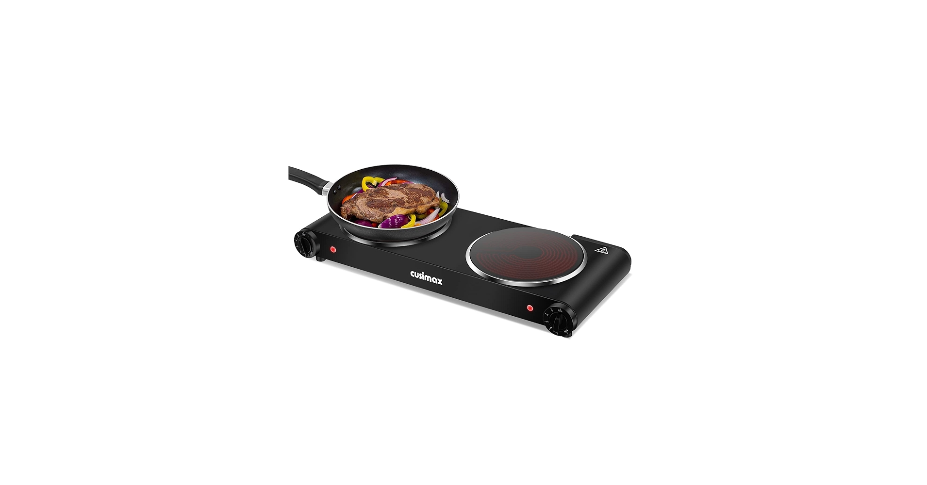 Amazon.com: Cusimax Electric Stove, 1800W Infrared Hot Plate, 7