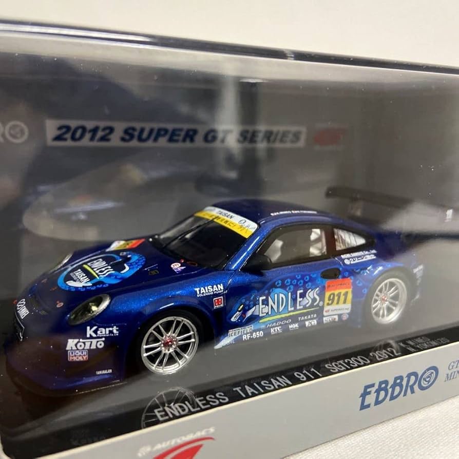 Amazon | EBBRO 1/43 ENDLESS TAISAN Porsche 911 SUPER GT300 2012年