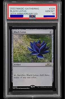 Amazon.co.jp: MTG Black Lotus PSA10 30th Anniversary JCQ : おもちゃ