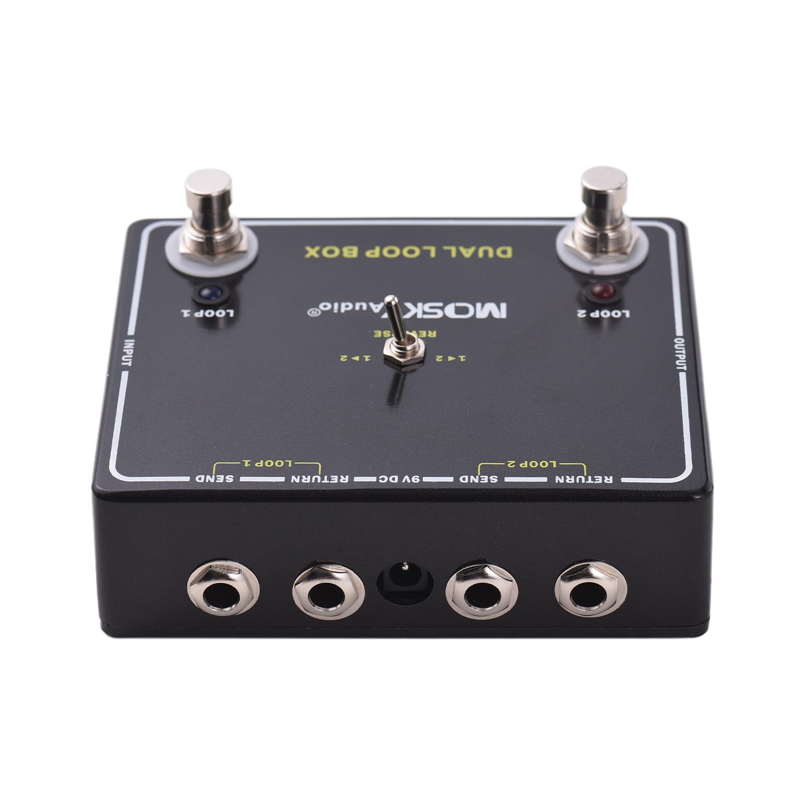 Amazon | MOSKYAUDIO ギターエフェクトループスイッチャーペダル 2