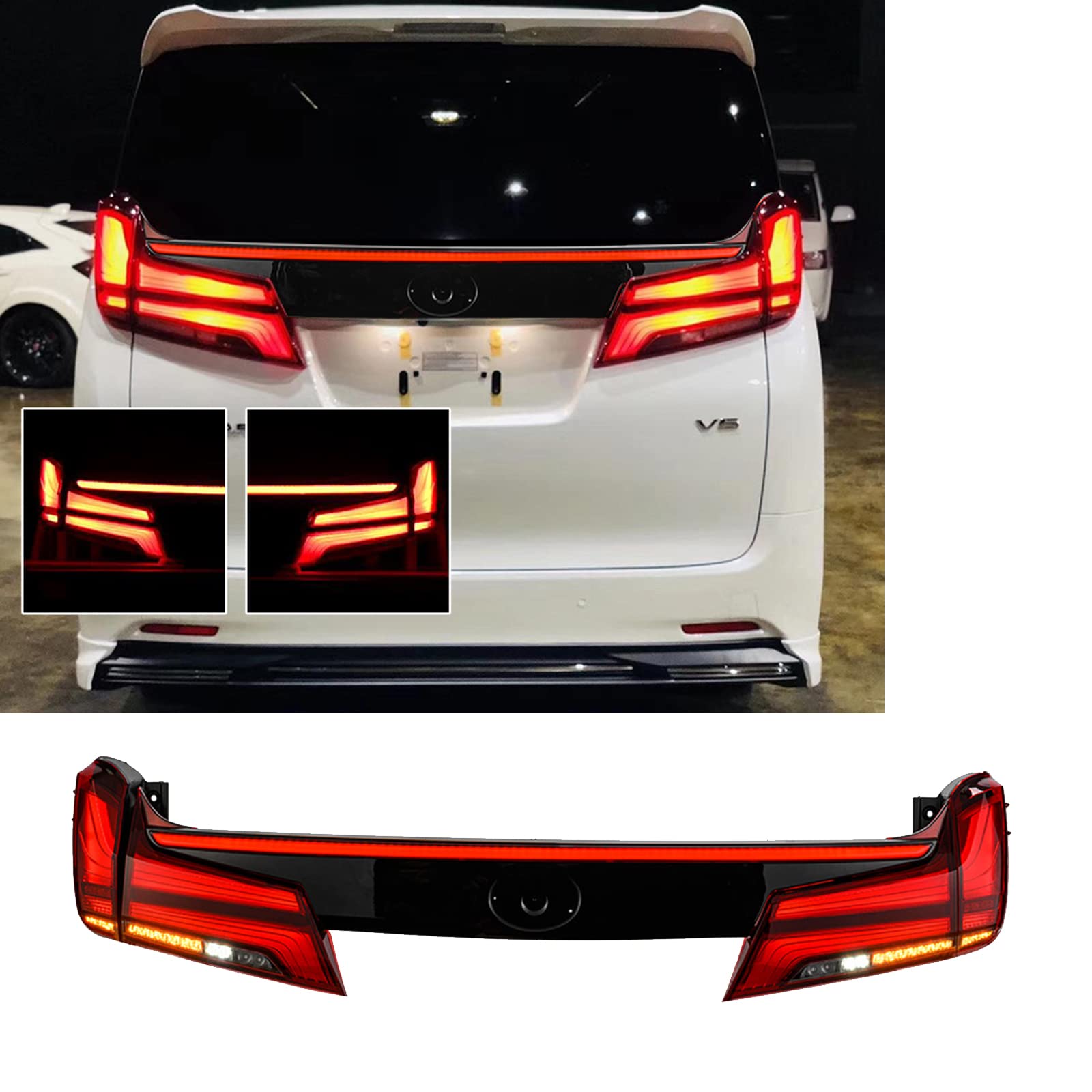 Amazon.co.jp: HCMOTIONZ 新型 全LED トヨタ アルファード30系後期