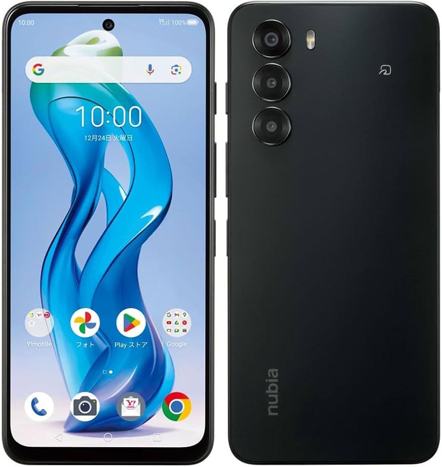 Amazon | SIMフリー nubia S 5G A403ZT ワイモバイル版 スマートフォン