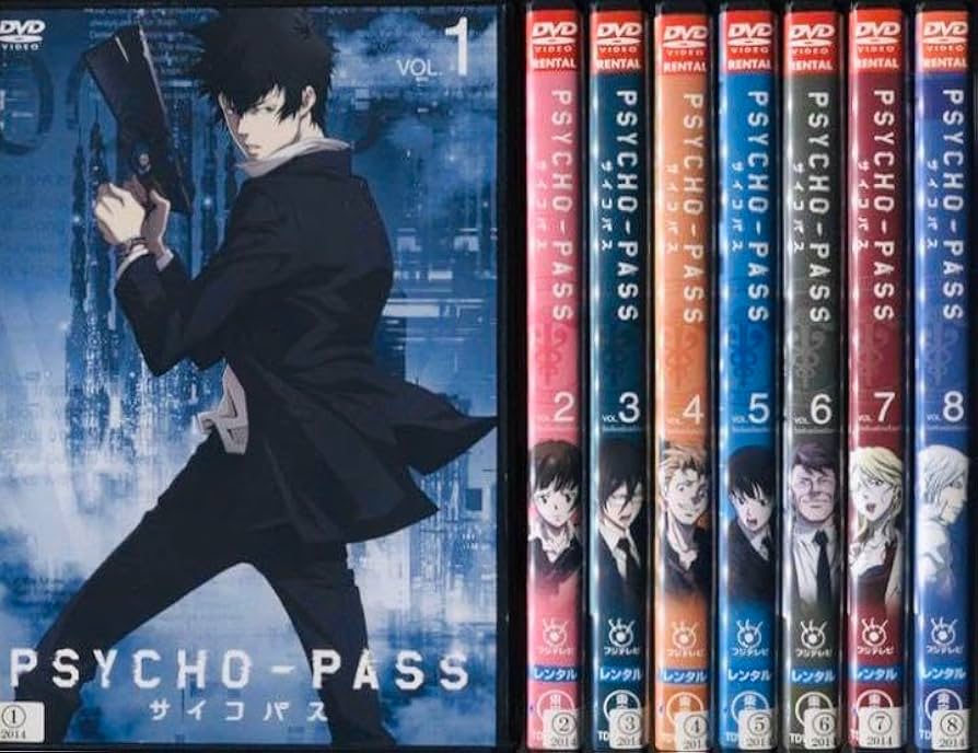 PSYCHOPATH 1期+2期+3期 DVD 全巻セット PSYCHO-PASS サイコパス DVD 1