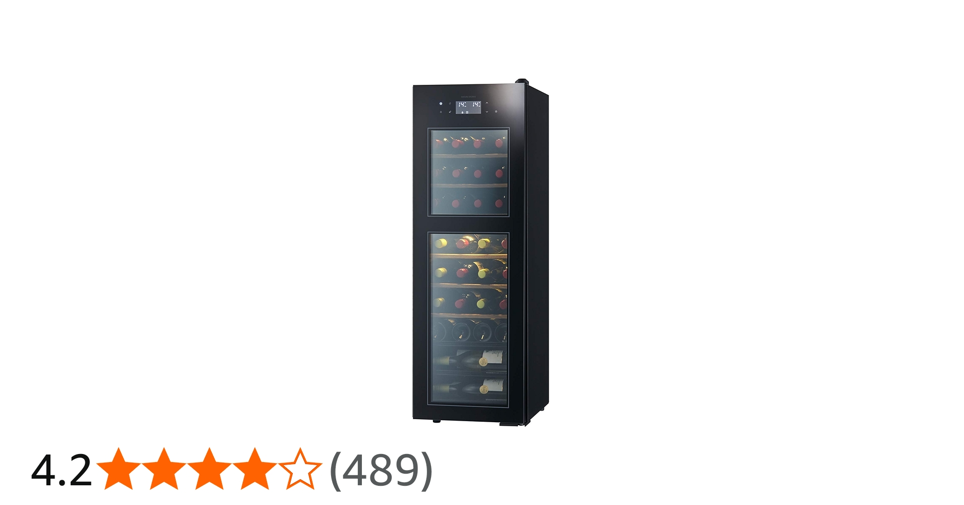 Amazon.co.jp: さくら製作所 ワインセラー ZERO Advance 38本収納