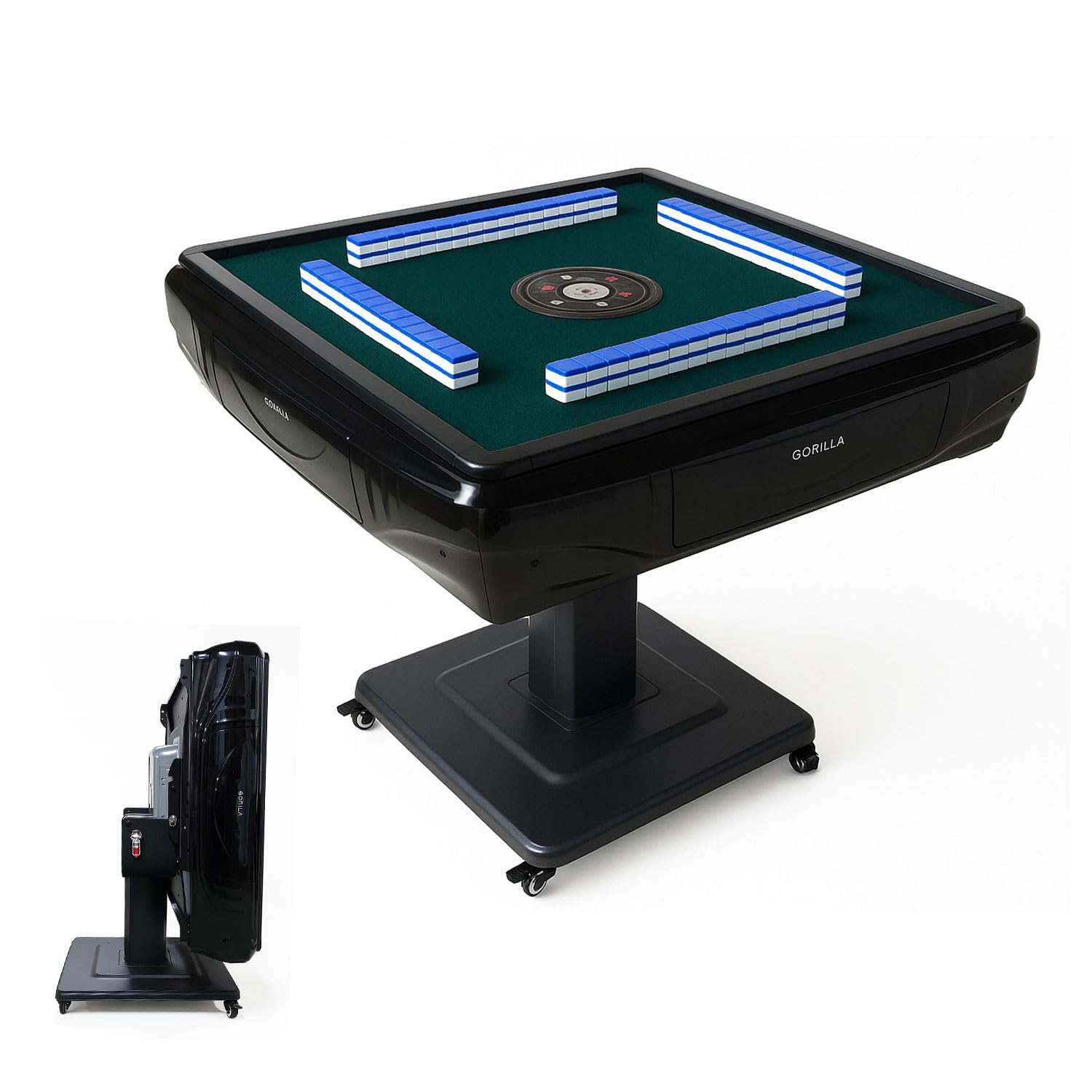 Amazon.co.jp: GORILLA 全自動マージャン卓 28ミリ牌 全自動麻雀 [赤