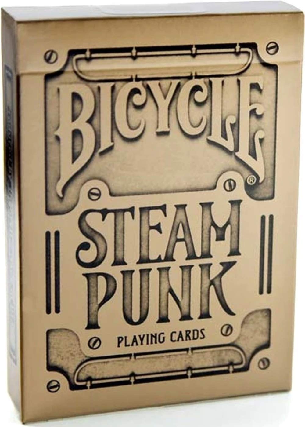 Amazon.com: Bicycle Playing Cards Steampunk - Gold : Toys & Games