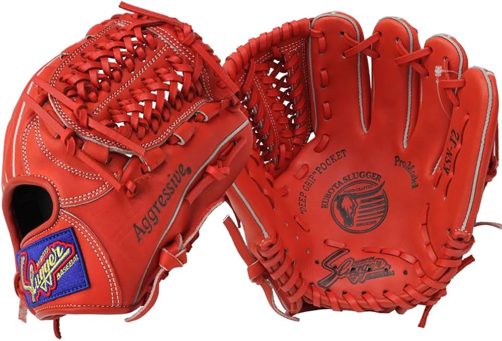 Amazon | 久保田スラッガー KSN-J2 Fオレンジ 左投げ用 少年軟式用