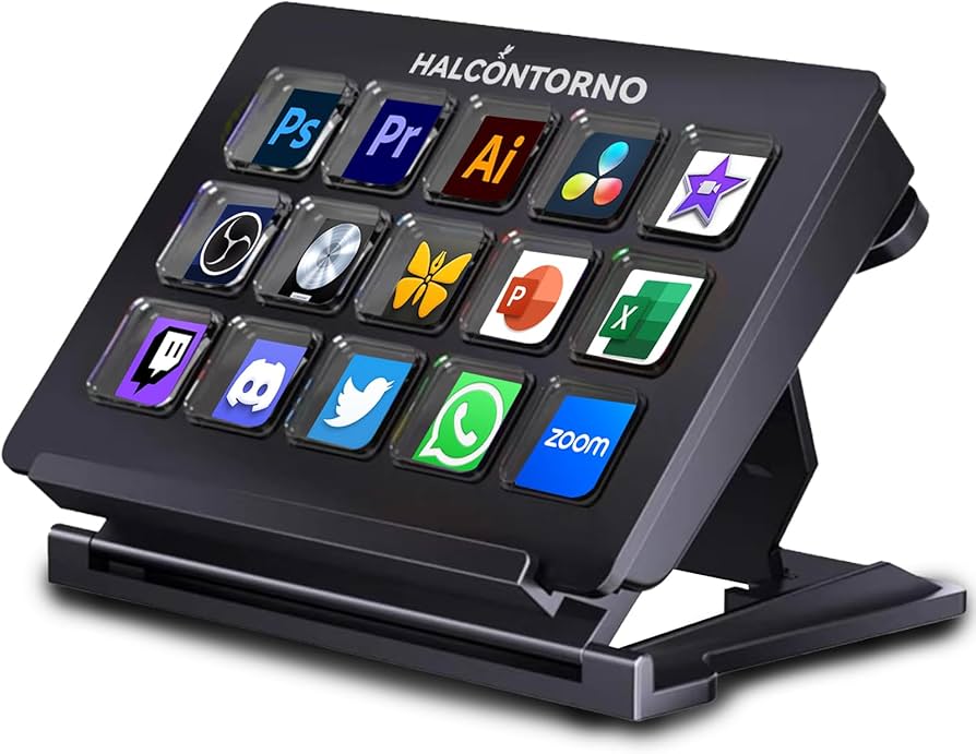 Amazon.com: HALCONTORNO Stream Dock - Mirabox Steamdeck for PC Mac