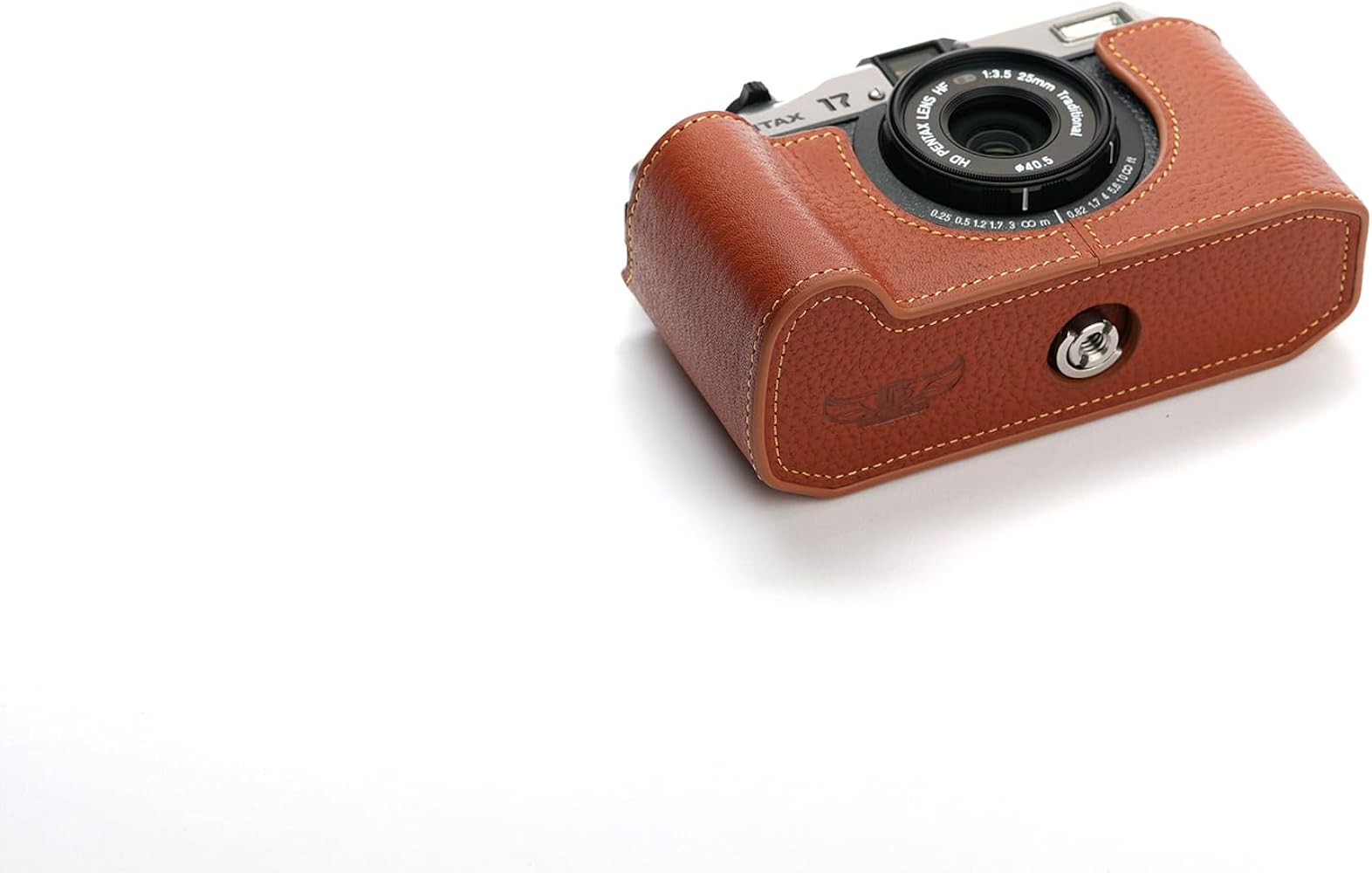 Amazon.com : BMAOLLONGB for Pentax 17 Case, Handmade Genuine Real