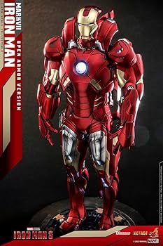 Amazon.com: Hot Toys Marvel Comics Iron Man 3 Iron Man Mark VII