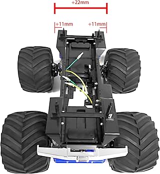 Amazon | TRZX タミヤ 1/10 クロッドバスター 4×4×4用 RCフロント